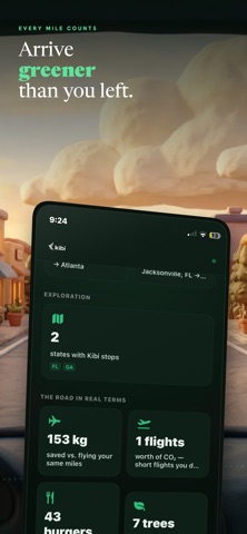 Kibi: Road Trip Planner iPhone screenshot