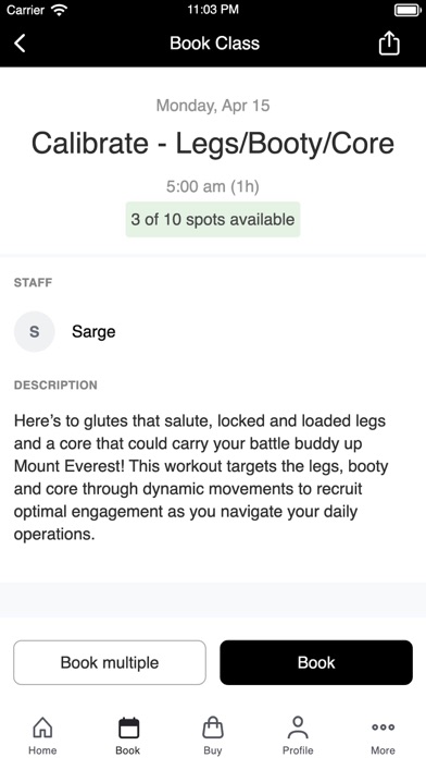 Fort Fitness USA Screenshot