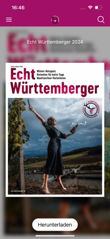 Echt Württemberger app screenshot 2