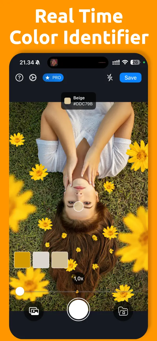 Screenshot #1 pour Color Detector・Match Finder