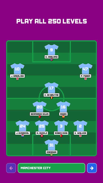 Football Quiz Guess The Team