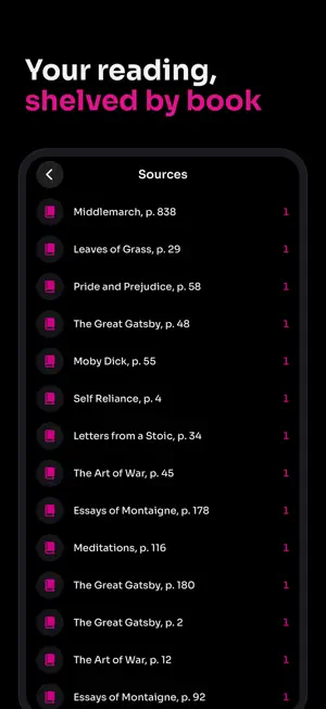 Pink Mark: Book Quotes screenshot 2