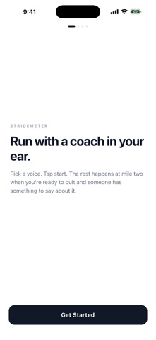 StrideMeter: Run Coach Screenshot 1 of 7