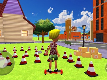 Hoverboard Rider Simulator 3D iPad screenshot