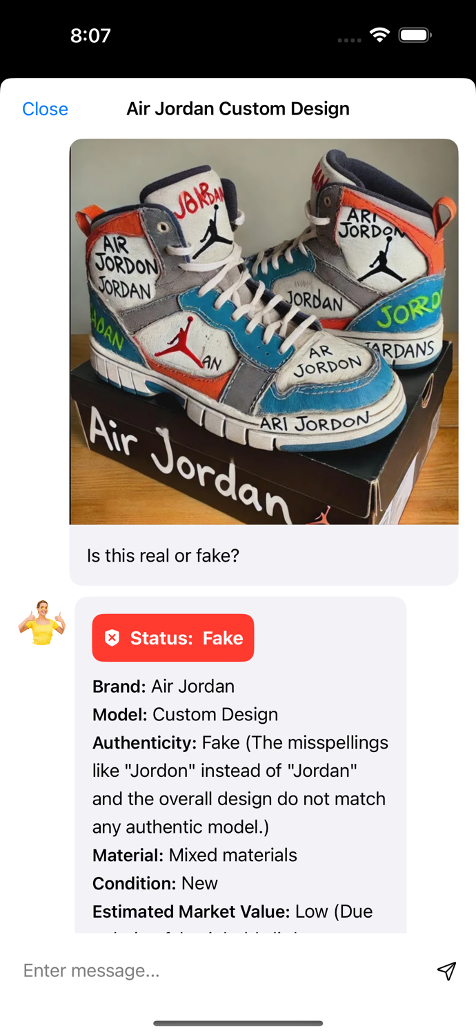 Legit Check AI Scanner