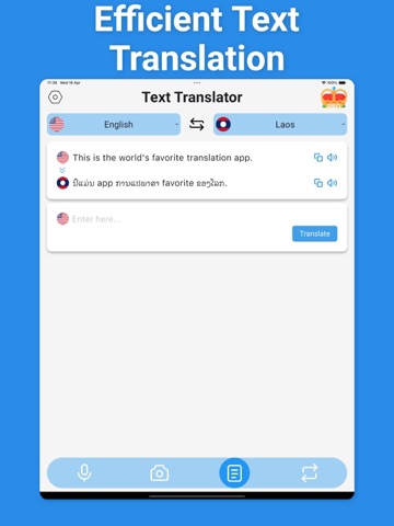 Lao Translator & More + iPad screenshot