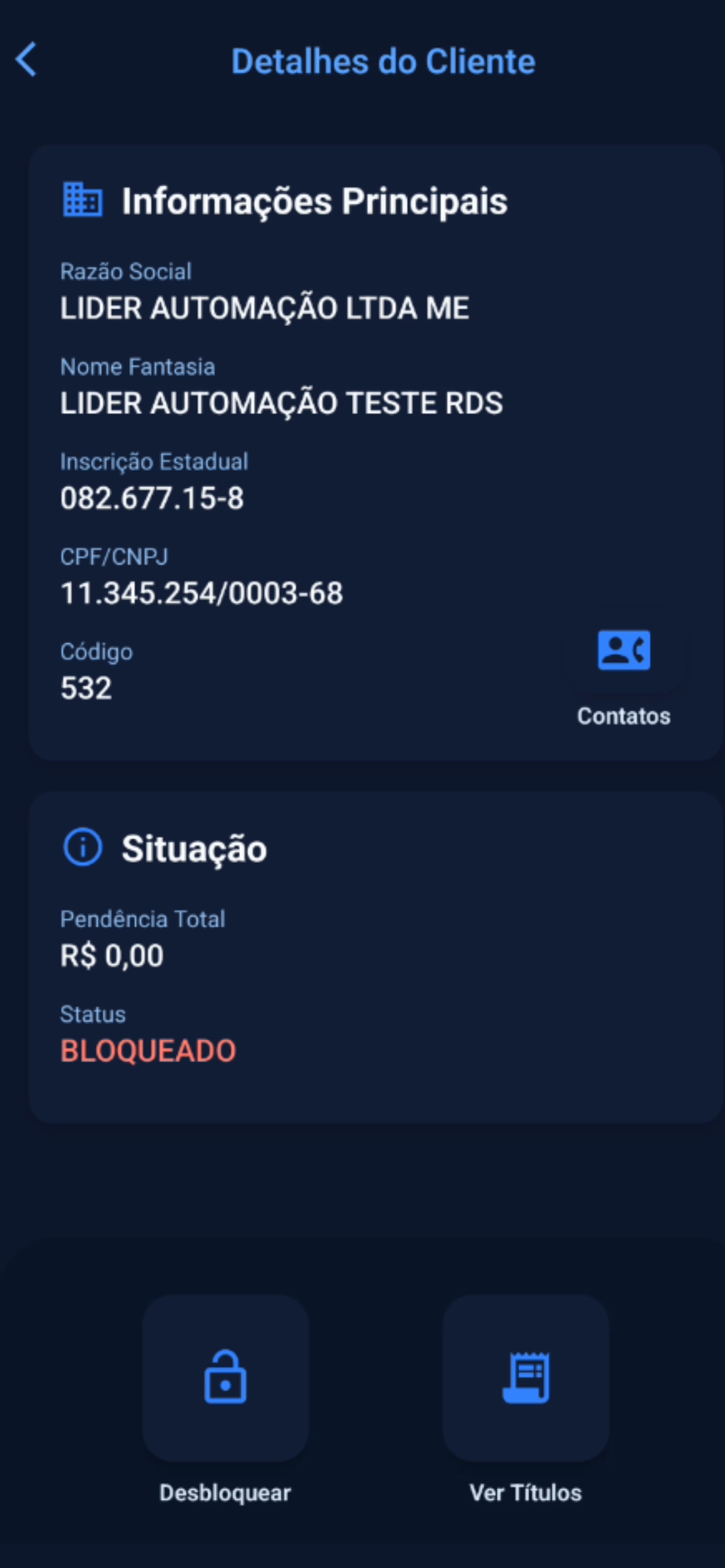 Web Cobrança screenshot 3