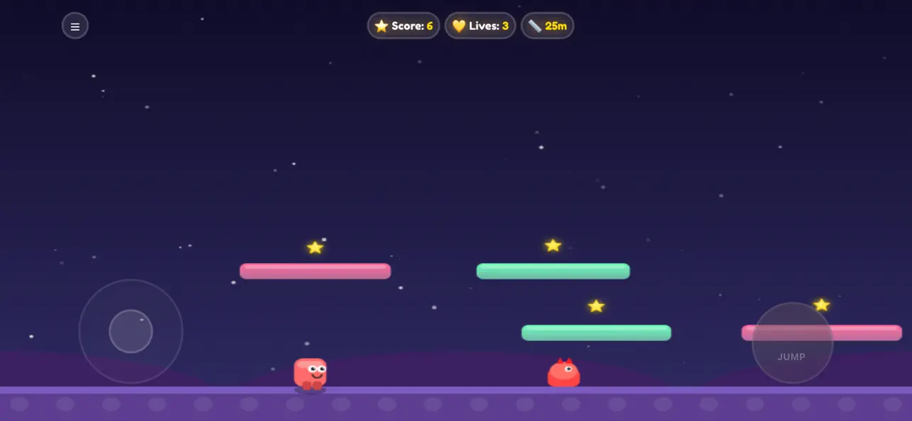 Screenshot #3 pour Bouncy World 2: Endless Jumper
