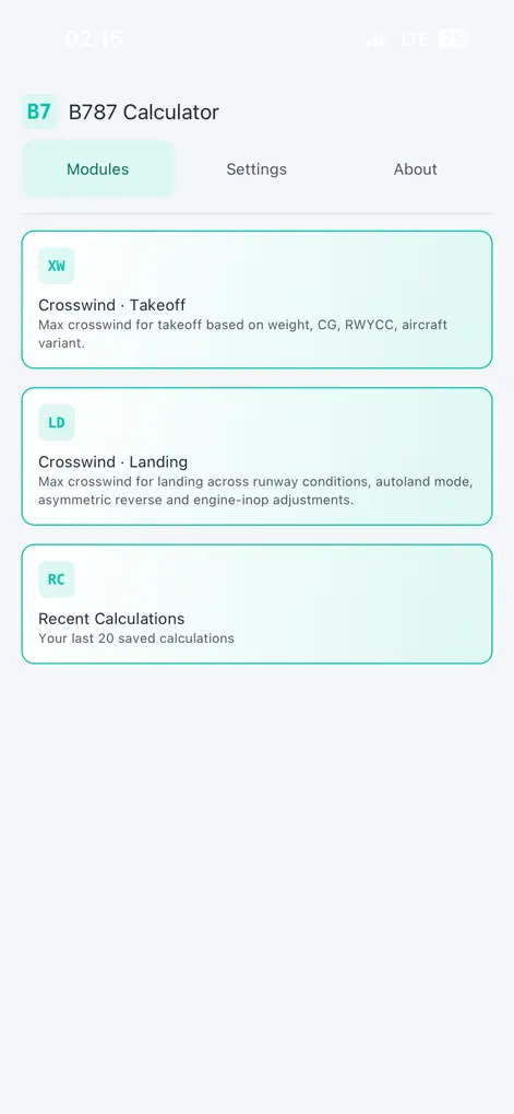 B787 Tools - Reference App | MWM