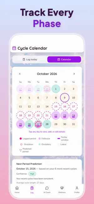 Fasted Harmony: Cycle Syncing screenshot 2