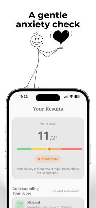 Calmi: Anxiety Tracker & Test Screenshot 2 of 8