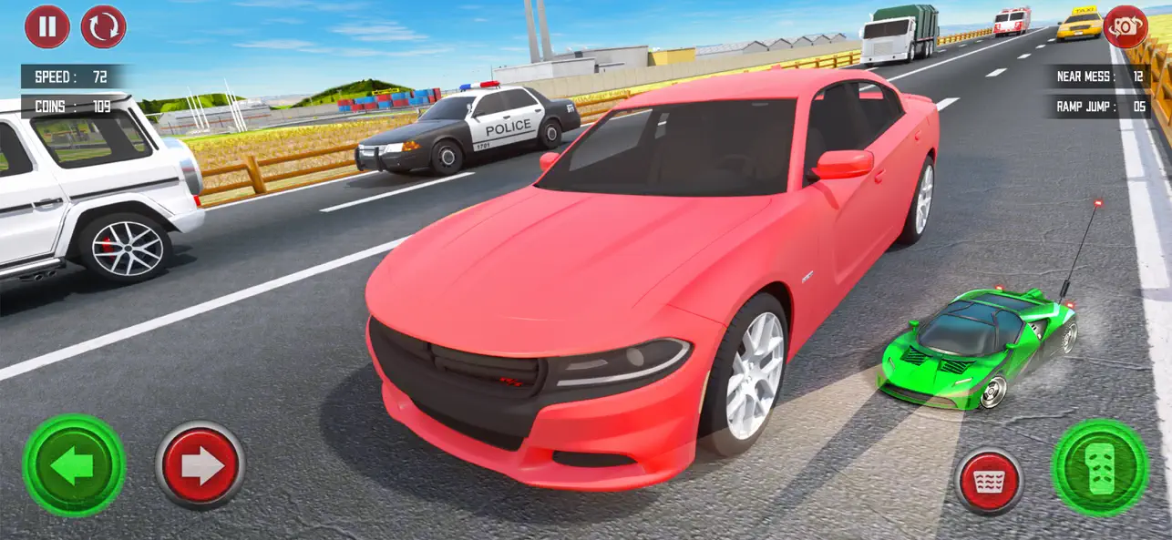 Screenshot #1 pour jeu de course de mini-voitures