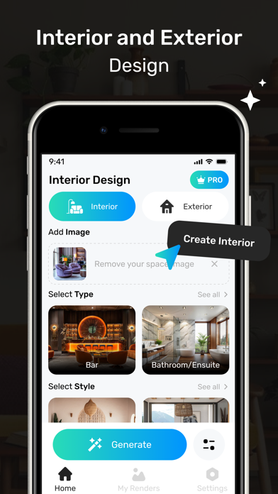 Home Plan - AI Interior Design Screenshot