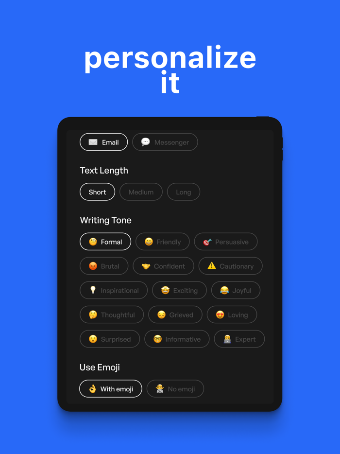 brevy. - A.I. E-mail assistant