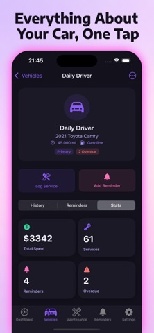 Auto Care Car Maintenance screenshot