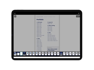 Widinovations iPad screenshot