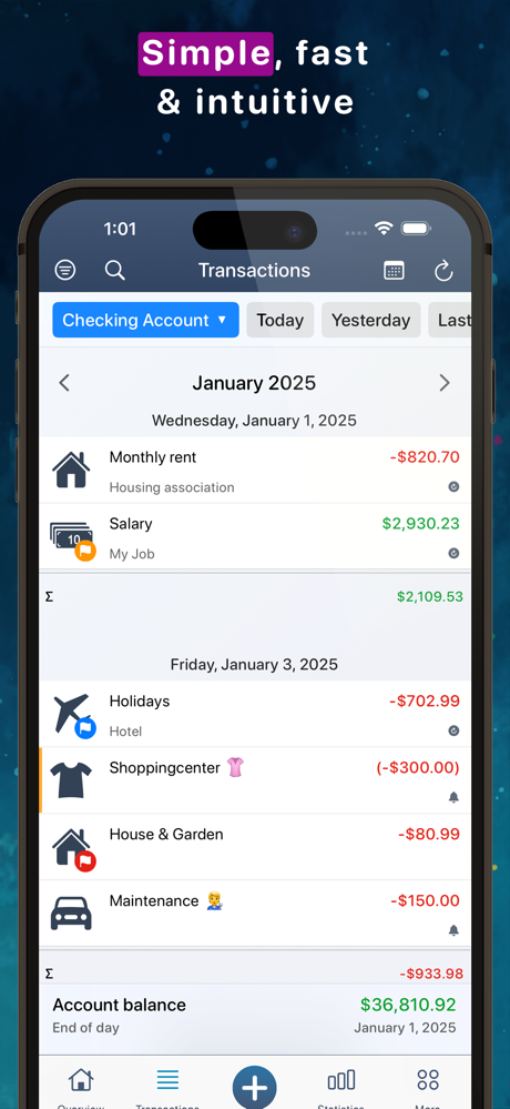 MoneyStats - Expense Tracker screenshot 4