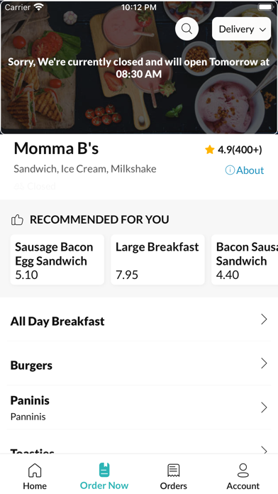 Momma B's Screenshot