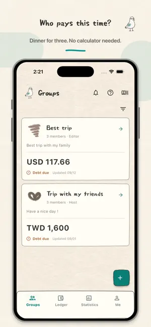 ShareSlice - Split Bills screenshot 1