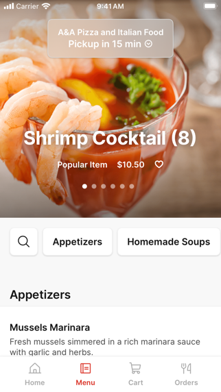 App screenshot