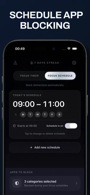 EXO: App Blocker & Focus Timer screenshot 4