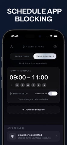 EXO: App Blocker & Focus Timer Screenshot 4 of 7