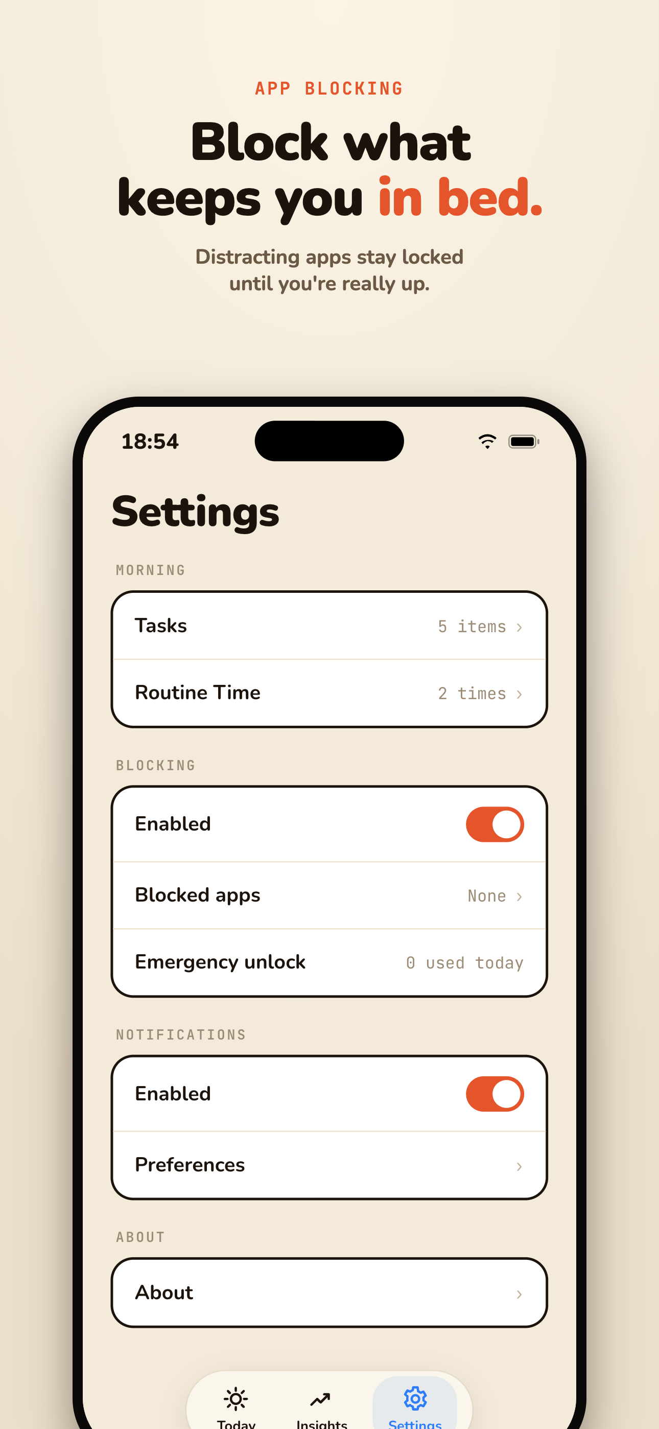 Bed Lock: Morning App Blocker screenshot 5