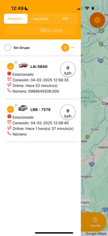 Ubiglobal Rastreo GPS iPhone screenshot