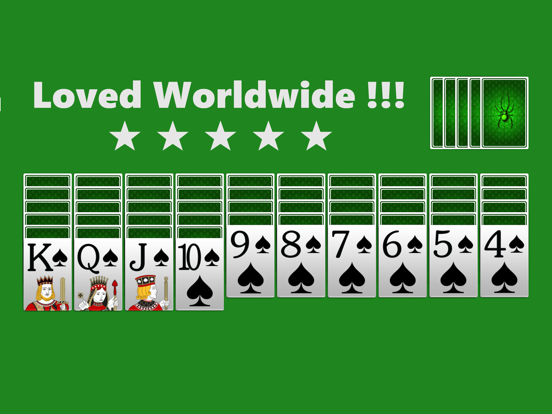 Screenshot #4 pour Spider Solitaire ‏‎