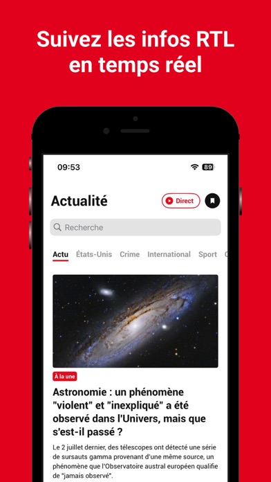 RTL iPhone screenshot 5 - News app