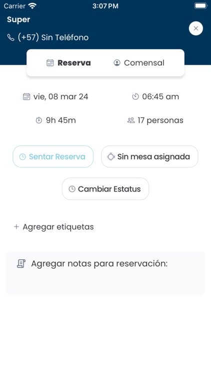 Gestión De Mesas Reservándonos screenshot-4