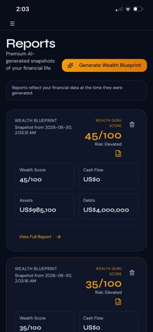 WealthGuruAI screenshot