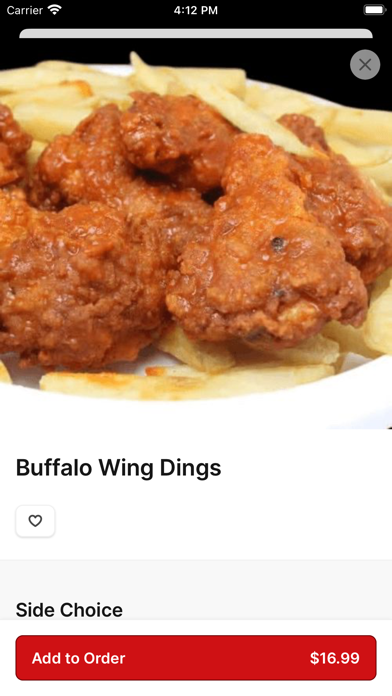 Backwoods Pizza To Go iPhone screenshot 3 - Food & Drink app