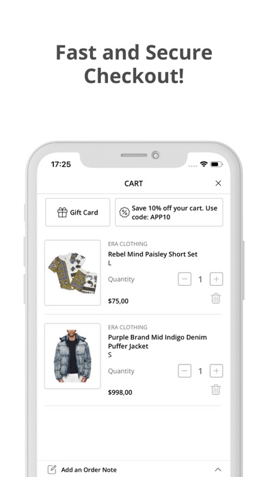 Era Clothing Screenshot