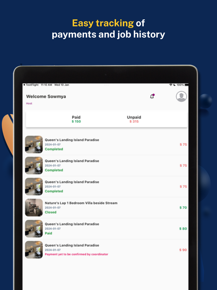 TurnBnB -STR Maid/Cleaning Ops