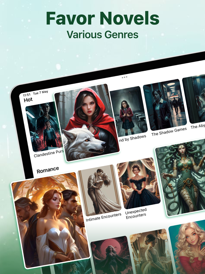 Fiction Novel Read Any Stories