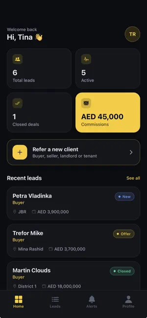 Real Estate Referrer screenshot 1