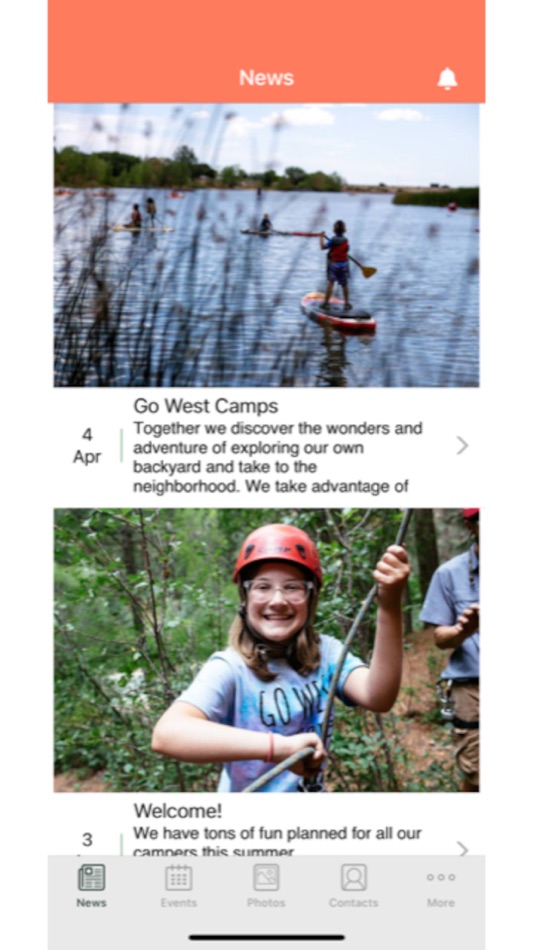 #2. Go West Camps (iOS) By: Go West Camps LLC