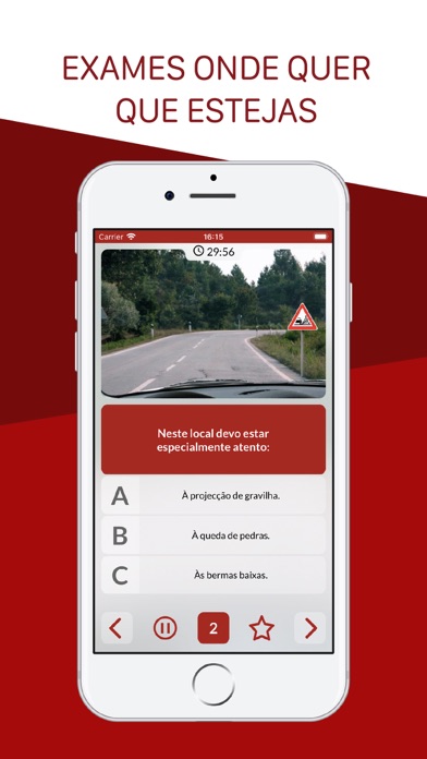 Testes Código da Estrada IMTT Screenshot