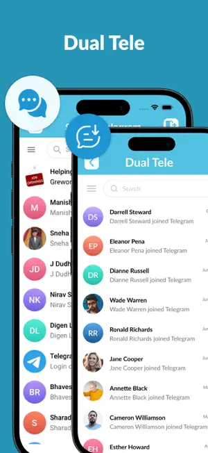 Tele x Dual Messenger screenshot 2
