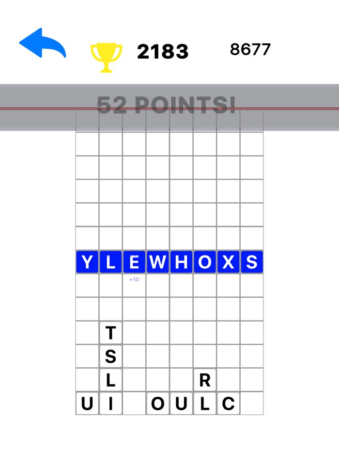 Falling Words Word Puzzle