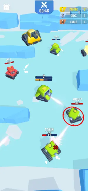 Tank Clash: Build & Fight screenshot 2