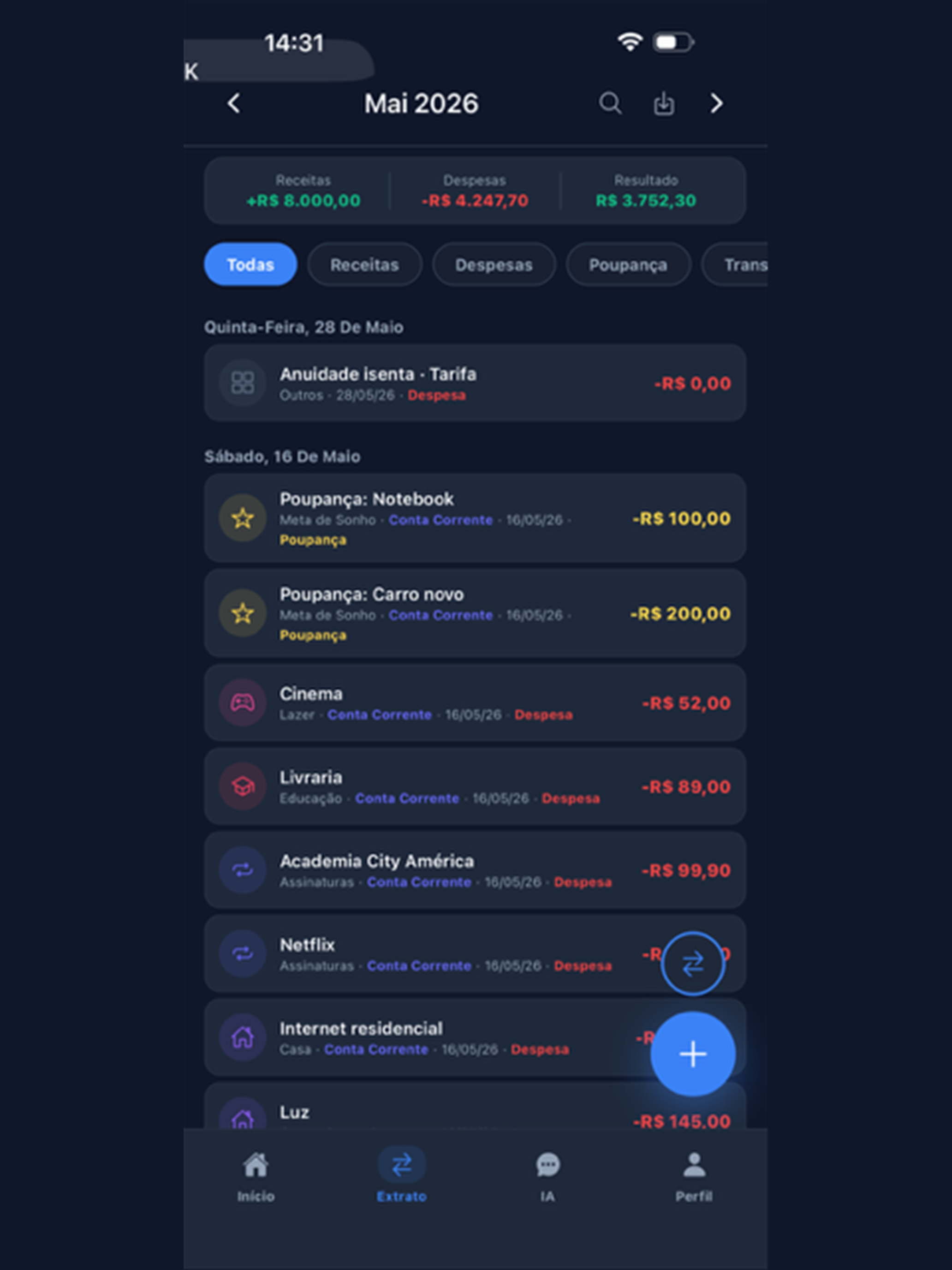 Alê Finance screenshot 14