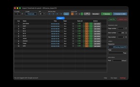 Export TimeCode for gma3 screenshot