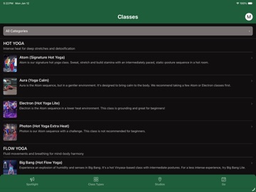App screenshot