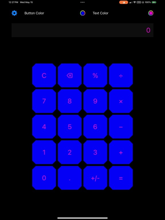 Screenshot #5 pour Custom Calculator - Basic