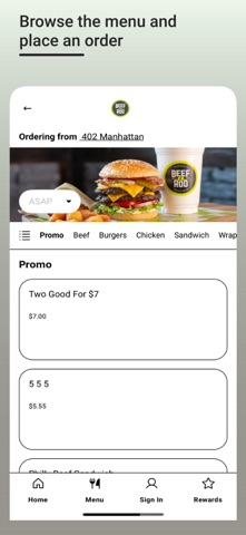 Beef A Roo App Screenshot 2 of 4