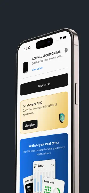 Eureka Forbes | Aquaguard iPhone screenshot 1