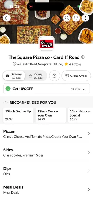 The Square Pizza screenshot 3