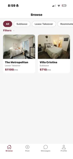Campus Sublet screenshot 1